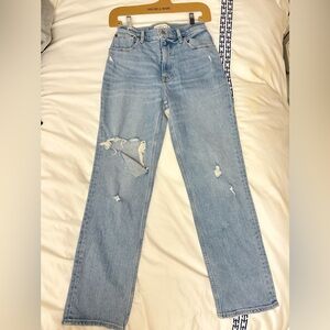 90s Ultra High Rise Straight Jeans Size 2 Short